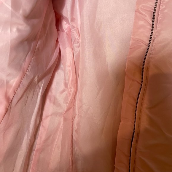 Vintage Junior's Winter Coat 1 Madison Medium M Pink 90's 2000's Puffer Jacket - Picture 8 of 8